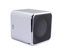 Mini Size 5*5*5cm TF card, FM radio Speaker Portable Speaker-Different Color Available, Black N2