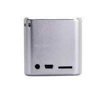 Mini Size 5*5*5cm TF card, FM radio Speaker Portable Speaker-Different Color Available, Black N3