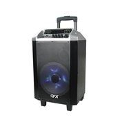 QFX PBX-2101 Portable Speaker System w/Bluetooth/USB/TF Card Input - SILVER