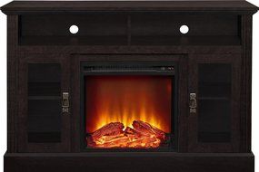 Altra Chicago 50&quot; Fireplace TV Console, Espresso N5
