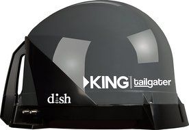 KING VQ4100 Quest Portable/Roof Mountable Satellite TV Antenna (for use with DIRECTV) N19