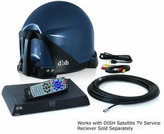 KING VQ4100 Quest Portable/Roof Mountable Satellite TV Antenna (for use with DIRECTV) N29