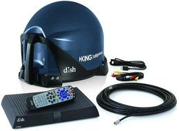 KING VQ4100 Quest Portable/Roof Mountable Satellite TV Antenna (for use with DIRECTV) N31