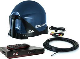 KING VQ4100 Quest Portable/Roof Mountable Satellite TV Antenna (for use with DIRECTV) N46