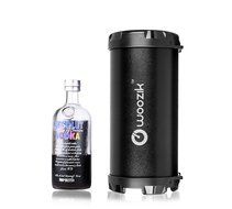 Woozik S21 Portable Indoor/Outdoor Bluetooth Speaker with Back-Lit LED Light, FM Radio Function and Carrying Strap
