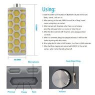 Mindkoo Wireless Bluetooth Speaker(Waterproof, Shockproof, Dustproof &amp; Anti-scratch),Bluetooth V3.0 Rechargeable... N11
