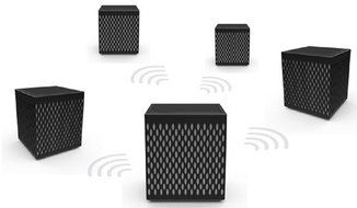Juice Relay MG8SYBKG 10 Watt Wireless Bluetooth Speakers with Built in Linking System, Control Unit and Drone...