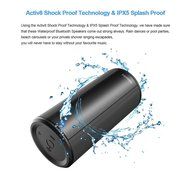 Mimoday Bluetooth Speakers Portable Wireless Shower Speaker 5Wx2 with Enhanced Bass, Ipx5 Waterproof and Shock... N4