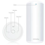 Mimoday Bluetooth Speakers Portable Wireless Shower Speaker 5Wx2 with Enhanced Bass, Ipx5 Waterproof and Shock... N9