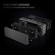 Honstek K7 Bluetooth Wireless Portable Speaker with Stereo HD Sound and Enhanced Bass(Black) N2