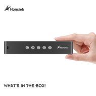 Honstek K7 Bluetooth Wireless Portable Speaker with Stereo HD Sound and Enhanced Bass(Black) N8