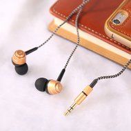 GORSUN GS-230 Stereo In Ear Matal Earphone Small 3.5MM Headphone For Mobile Phone Tablet MP3 Color Gold