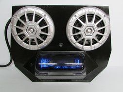SD 2BBT2RGB -Polaris RZR Stereo System Bluetooth UTV Side by Side (2-6.5&quot; marine speakers)