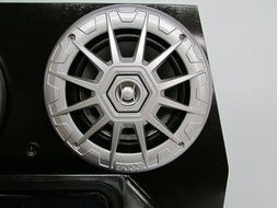 SD 2BBT2RGB -Polaris RZR Stereo System Bluetooth UTV Side by Side (2-6.5&quot; marine speakers) N2