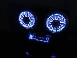 SD 2BBT2RGB -Polaris RZR Stereo System Bluetooth UTV Side by Side (2-6.5&quot; marine speakers) N7