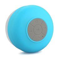 SODIAL (R)Waterproof Mini Bluetooth Wireless Speaker Hands Free Sucker Mobile Phone shower car Blue for Apple... N2