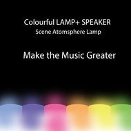 BONAOK Smart Wireless Bluetooth Speaker APP control 16 Million Colorful LED Light for Android &amp; IOS Smartphone... N9
