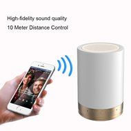 BONAOK Smart Wireless Bluetooth Speaker APP control 16 Million Colorful LED Light for Android &amp; IOS Smartphone... N11
