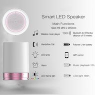 BONAOK Smart Wireless Bluetooth Speaker APP control 16 Million Colorful LED Light for Android &amp; IOS Smartphone... N30