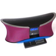Avalon 2.1CH Bluetooth Speaker Sound System with AUX and FM Radio, Red N9