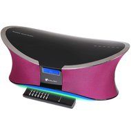 Avalon 2.1CH Bluetooth Speaker Sound System with AUX and FM Radio, Red N11