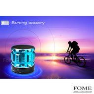 Wireless Bluetooth Speaker, FOME SPORTS|OUTDOORS Portable Mini Metal Steel Speaker with Fm Radio Support TF/SD... N10