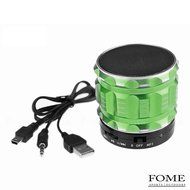 Wireless Bluetooth Speaker, FOME SPORTS|OUTDOORS Portable Mini Metal Steel Speaker with Fm Radio Support TF/SD... N13