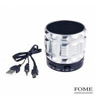 Wireless Bluetooth Speaker, FOME SPORTS|OUTDOORS Portable Mini Metal Steel Speaker with Fm Radio Support TF/SD... N16