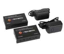 J-Tech Digital Hdmi Extender By Single Cat 5E/6/7 (The Latest &amp; The Best) Ver 1.3 Certified For Full Hd 1080P N4