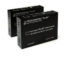 J-Tech Digital Hdmi Extender By Single Cat 5E/6/7 (The Latest &amp; The Best) Ver 1.3 Certified For Full Hd 1080P N8