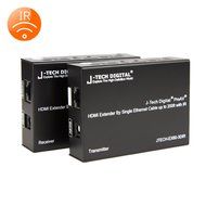 J-Tech Digital Hdmi Extender By Single Cat 5E/6/7 (The Latest &amp; The Best) Ver 1.3 Certified For Full Hd 1080P N14