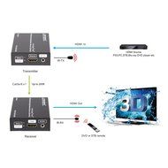 J-Tech Digital Hdmi Extender By Single Cat 5E/6/7 (The Latest &amp; The Best) Ver 1.3 Certified For Full Hd 1080P N17