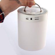 SUNKY - Portable Wireless Bluetooth Speaker Lamp, Handsfree Smart Touch Sensor Night Light LED for Bedroom Camping... N5