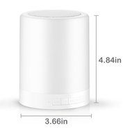 SUNKY - Portable Wireless Bluetooth Speaker Lamp, Handsfree Smart Touch Sensor Night Light LED for Bedroom Camping... N7