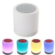 SUNKY - Portable Wireless Bluetooth Speaker Lamp, Handsfree Smart Touch Sensor Night Light LED for Bedroom Camping... N11