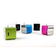 HuaYang USB Digital PC Mini Speaker Micro SD/TF Card MP3 Music Player FM Radio(Silver) N8