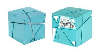 Portable Bluetooth Speaker Mini Cube Enhanced Subwoofer Built in Microphone Multi-Function Clear High Quality... N2
