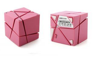 Portable Bluetooth Speaker Mini Cube Enhanced Subwoofer Built in Microphone Multi-Function Clear High Quality... N7