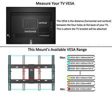 Mounting Dream MD2268-LK TV Wall Mount Tilting Bracket for Most 42-70 Inch LED, LCD and Plasma TVs up to VESA... N4