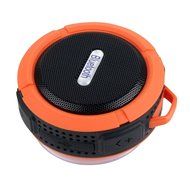 Hannuo Mini Wireless Portable Bluetooth Speaker Stereo Bass IP65 Hands-free Soundbox (Black) N6