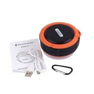 Hannuo Mini Wireless Portable Bluetooth Speaker Stereo Bass IP65 Hands-free Soundbox (Black) N10