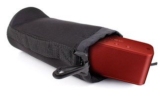 DURAGADGET Padded Black Water-Resistant Carry Pouch for NEW Samsung Level Box / Level Box Mini Portable Bluetooth...