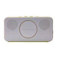 Boomphones Bluetooth Pocket Speaker for iPhones/Android (White/Yellow) N2
