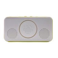 Boomphones Bluetooth Pocket Speaker for iPhones/Android (White/Yellow) N3