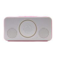 Boomphones Bluetooth Pocket Speaker for iPhones/Android (White/Yellow) N29