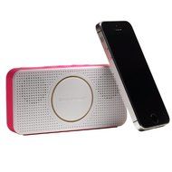 Boomphones Bluetooth Pocket Speaker for iPhones/Android (White/Yellow) N33