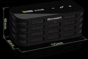 Soundsoul(TM) Stereo Bluetooth Speaker - Black- 20hrs Playtime, 15mtr Bt Range and Enhanced Bass (2014, black) N5
