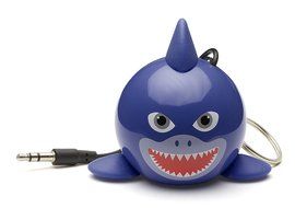 KitSound Mini Buddy Portable Universal Portable Speaker for Smartphone/ Tablet/ MP3 - Shark