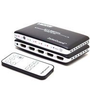 Zettaguard 4K x 2K 4 Port 4 x 1 HDMI Switch with PIP and IR Wireless Remote Control, HDMI Switcher Hub Port Switches...