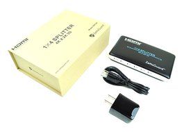 Zettaguard 4K x 2K 4 Port 4 x 1 HDMI Switch with PIP and IR Wireless Remote Control, HDMI Switcher Hub Port Switches... N17